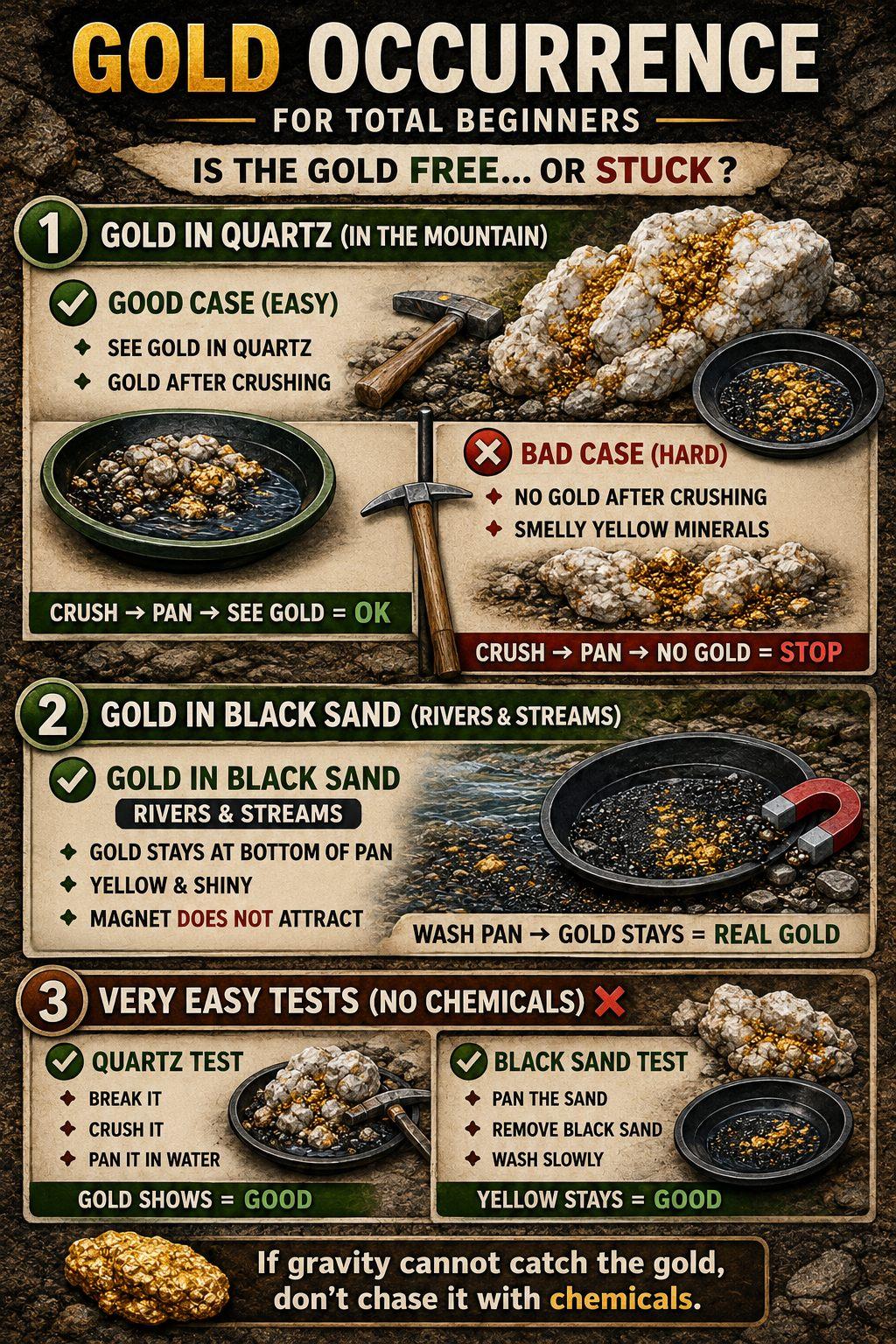 Soil ppb markers PFA field guide visual